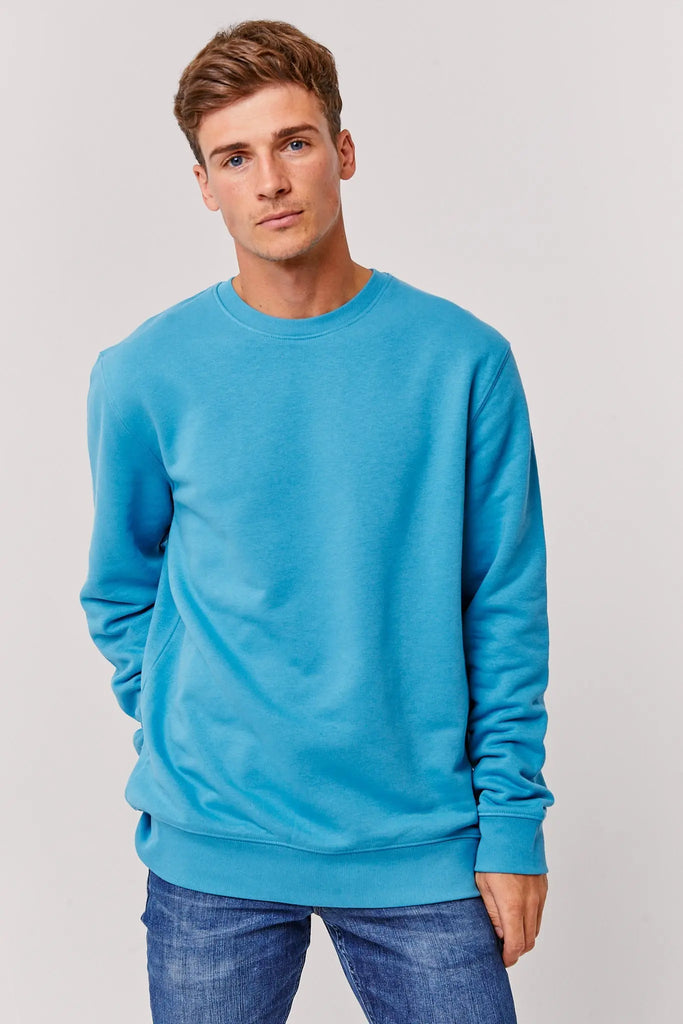 Bat Embroidered Organic Sustainable Sweatshirt Jumper Big Wild Thought