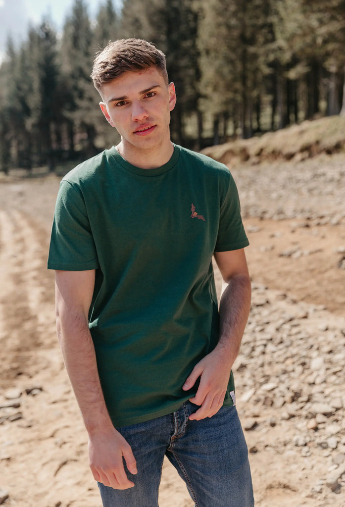 bat mens t-shirt Big Wild Thought