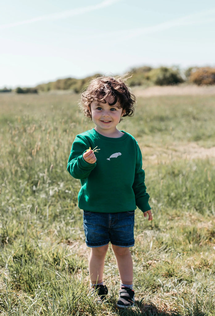 beluga childrens sweatshirt Big Wild Thought