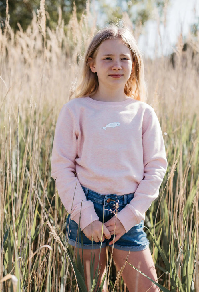 beluga childrens sweatshirt Big Wild Thought