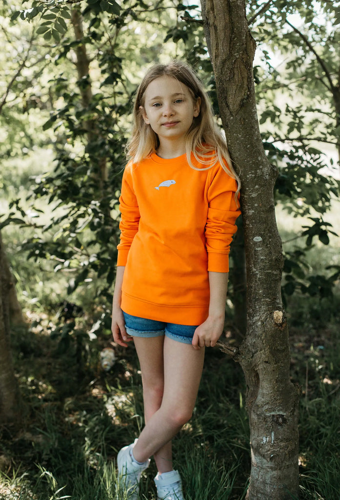beluga childrens sweatshirt Big Wild Thought