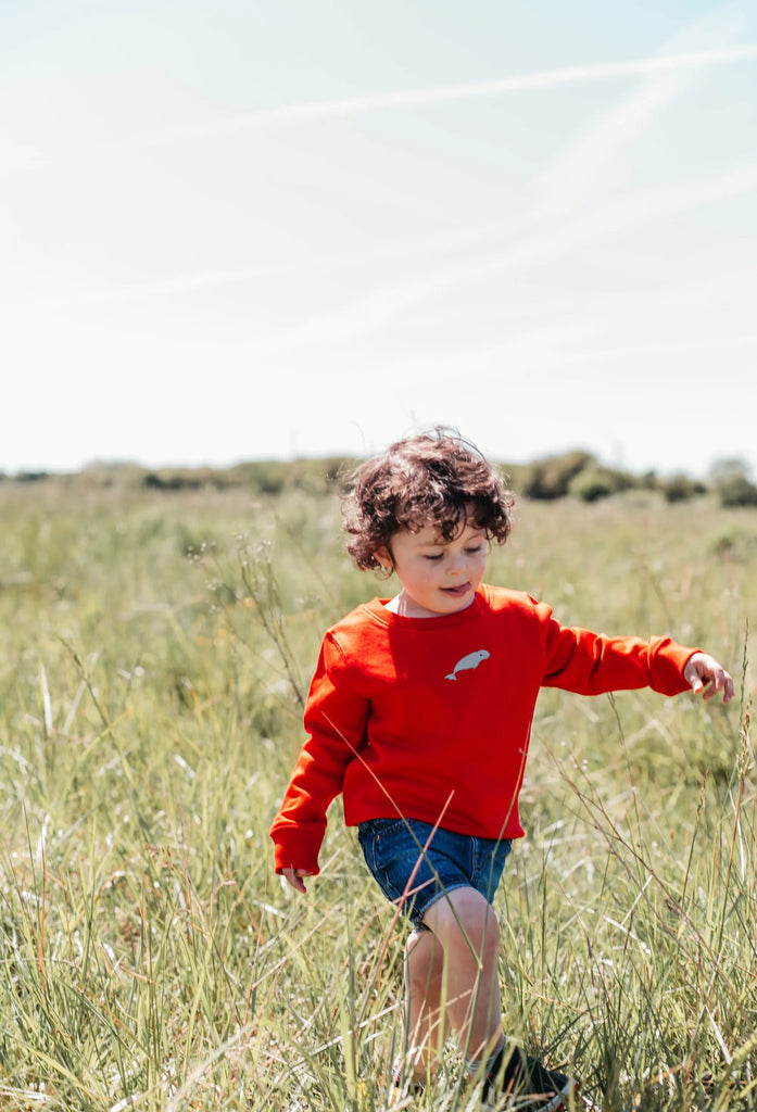 beluga childrens sweatshirt Big Wild Thought