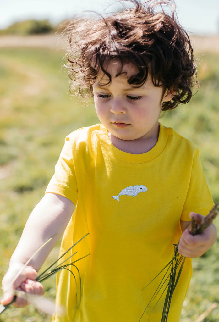 beluga childrens t-shirt Big Wild Thought