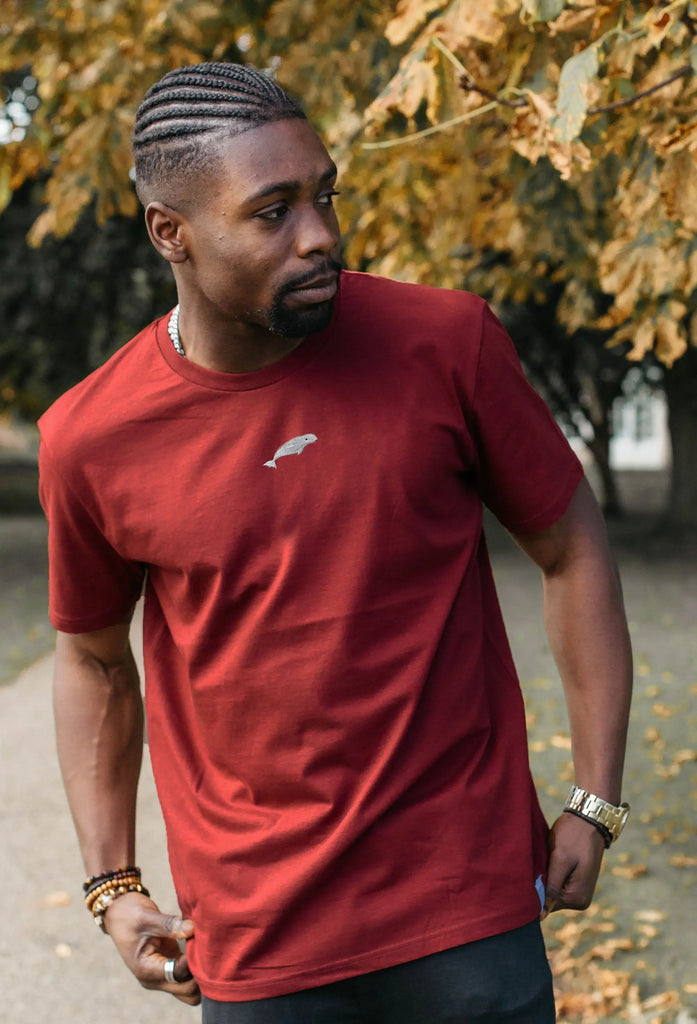 beluga mens t-shirt Big Wild Thought