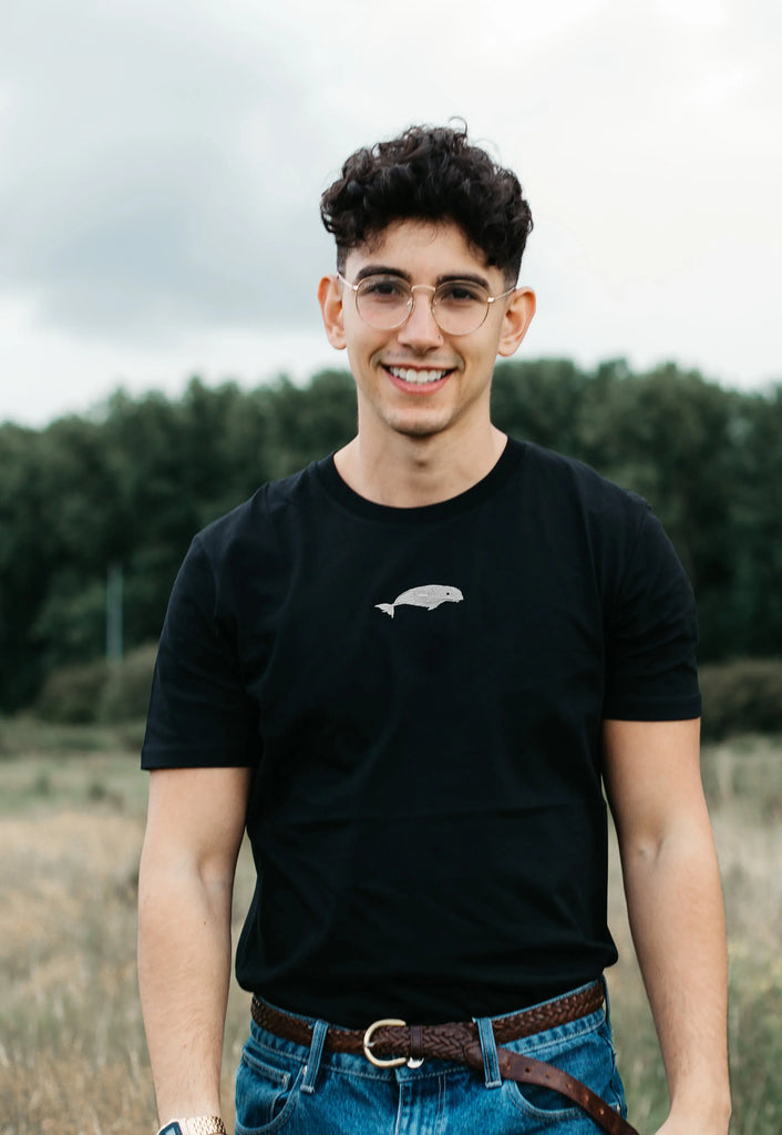 beluga mens t-shirt Big Wild Thought