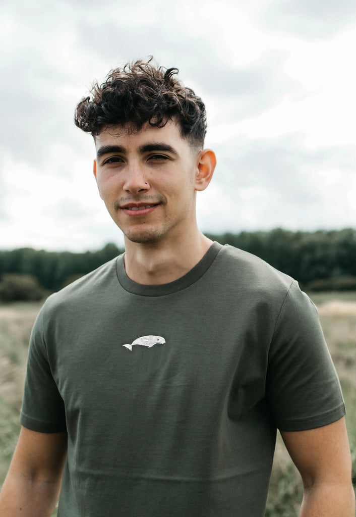 beluga mens t-shirt Big Wild Thought