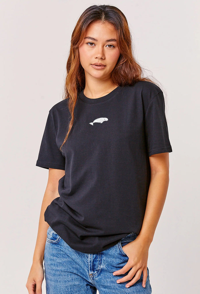 beluga womens t-shirt Big Wild Thought