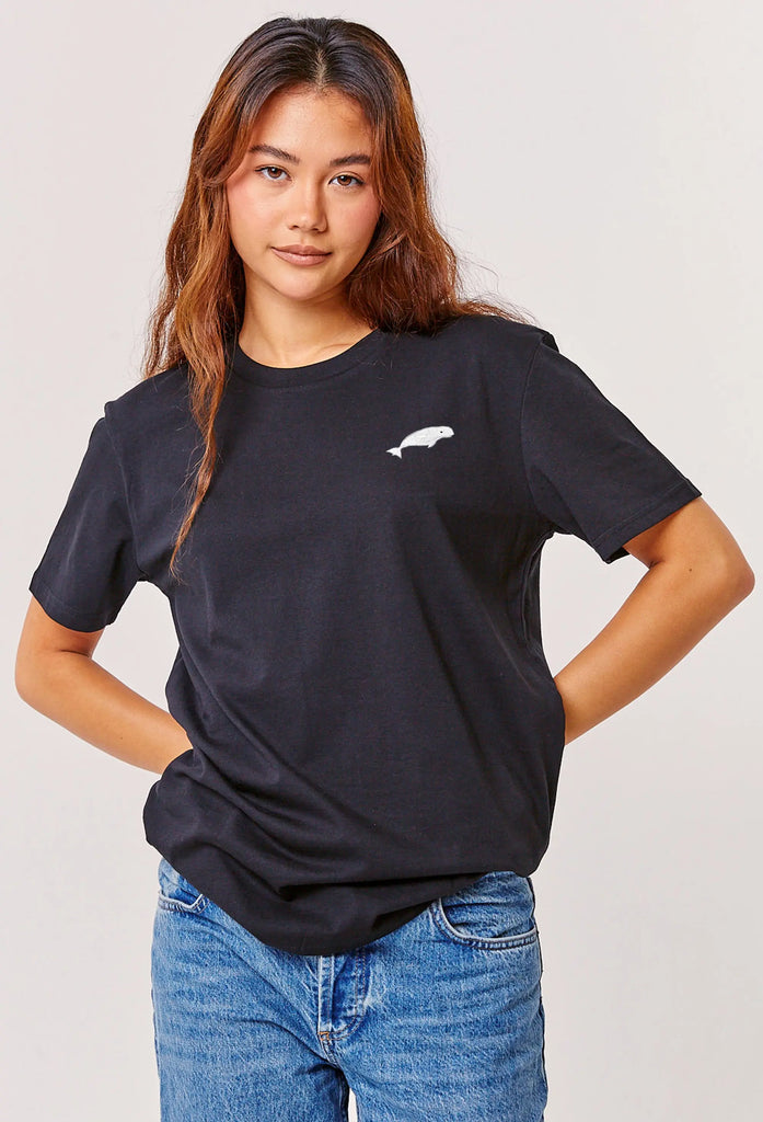 beluga womens t-shirt Big Wild Thought