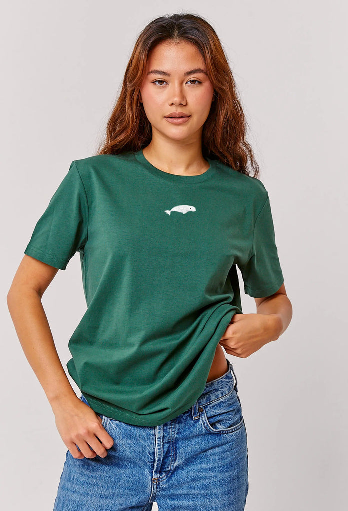 beluga womens t-shirt Big Wild Thought
