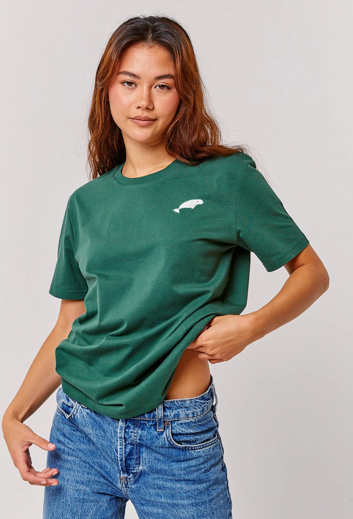 beluga womens t-shirt Big Wild Thought