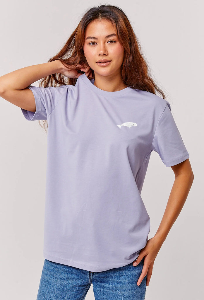 beluga womens t-shirt Big Wild Thought