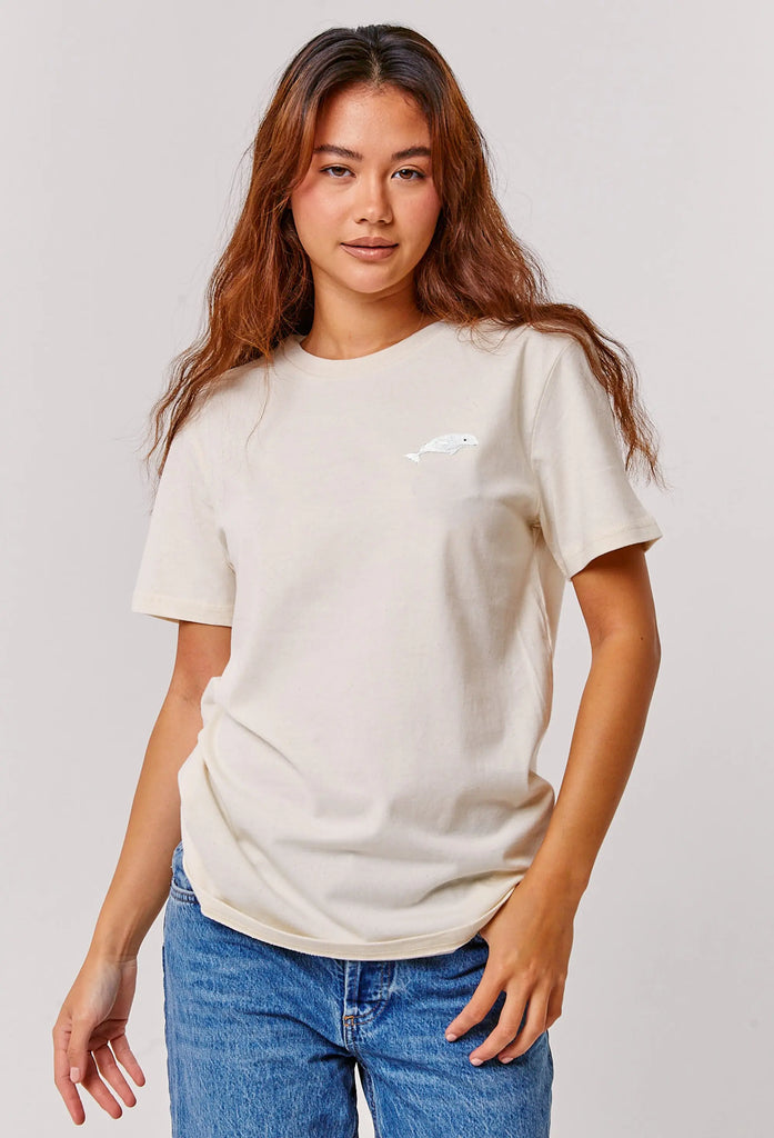 beluga womens t-shirt Big Wild Thought