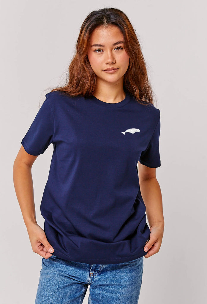beluga womens t-shirt Big Wild Thought