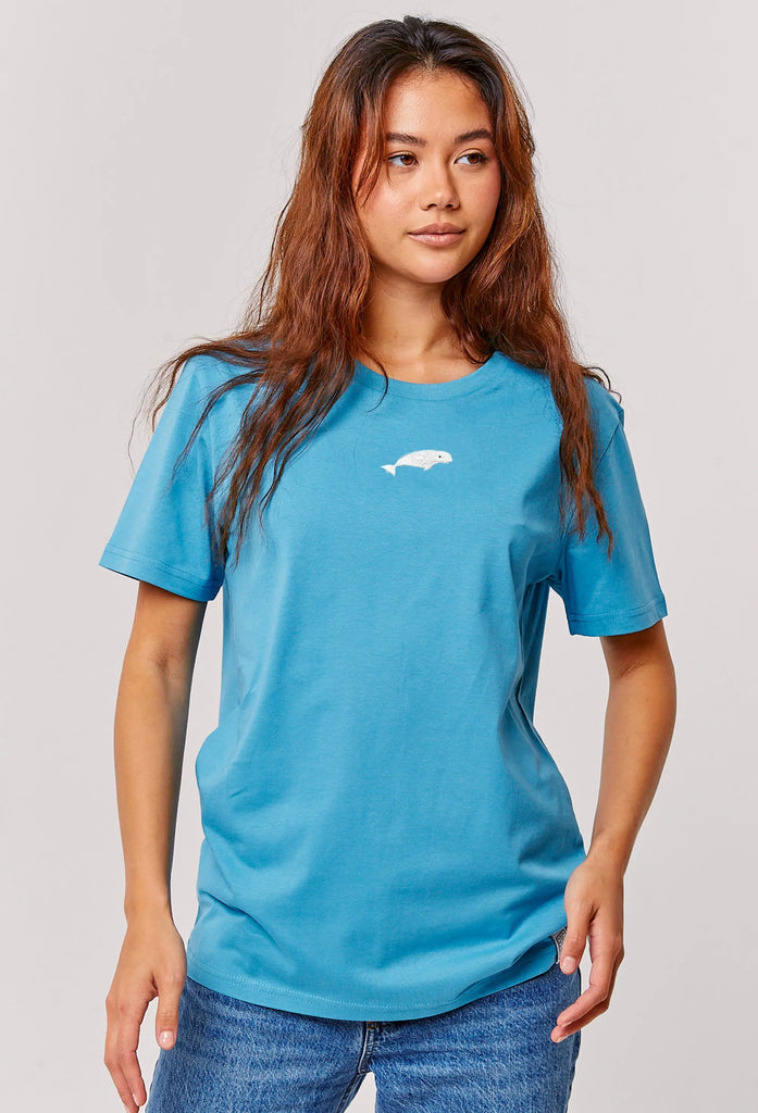 beluga womens t-shirt Big Wild Thought