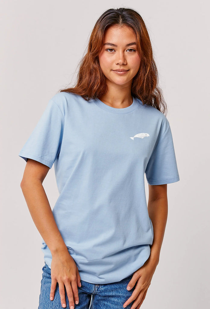 beluga womens t-shirt Big Wild Thought
