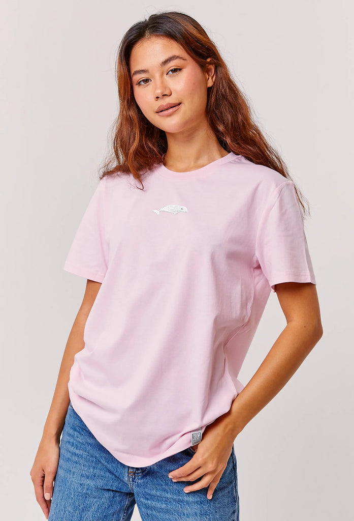 beluga womens t-shirt Big Wild Thought