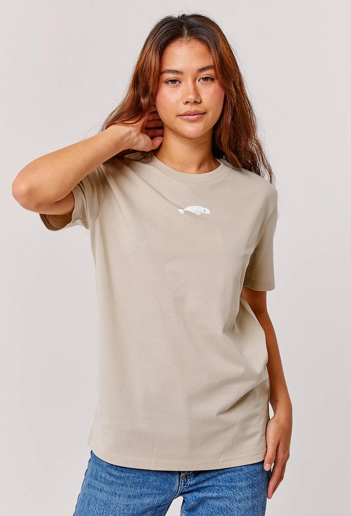 beluga womens t-shirt Big Wild Thought