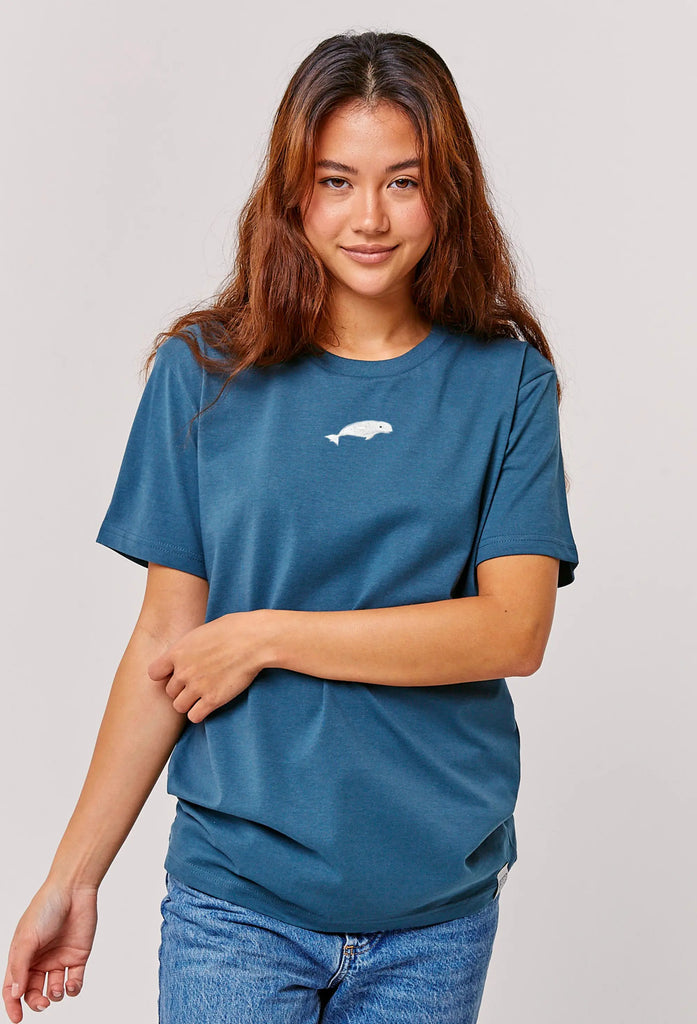 beluga womens t-shirt Big Wild Thought