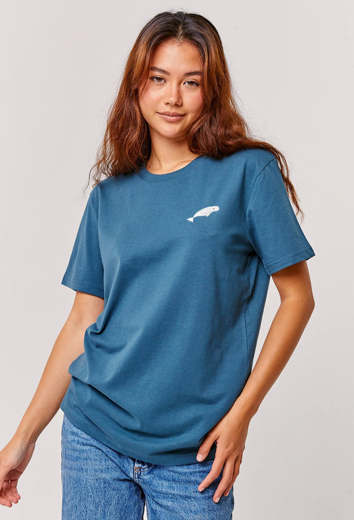 beluga womens t-shirt Big Wild Thought