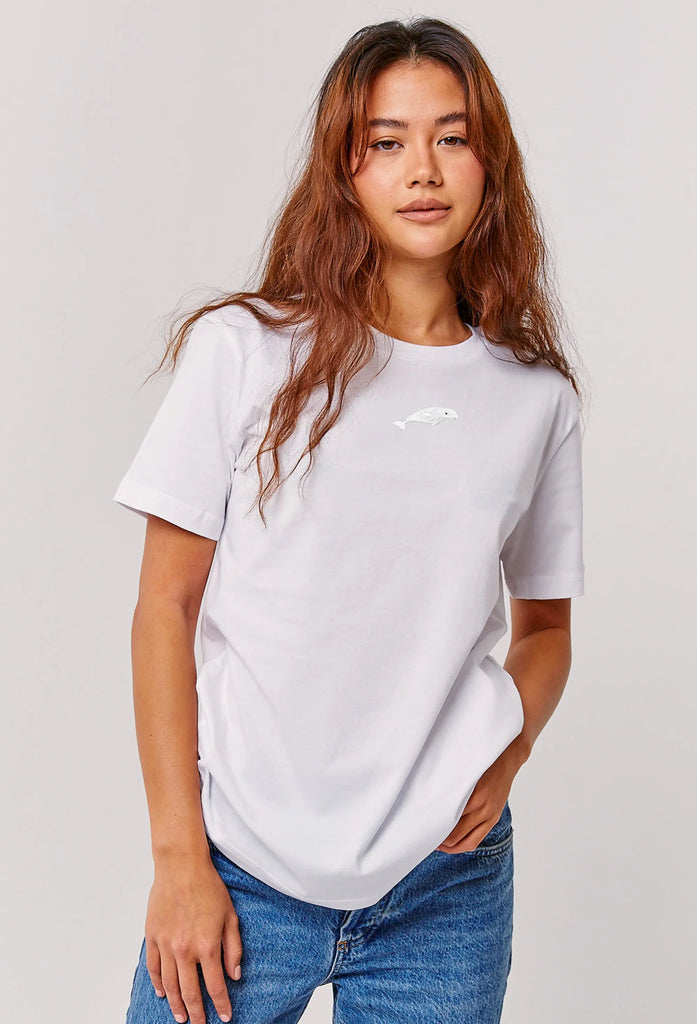 beluga womens t-shirt Big Wild Thought