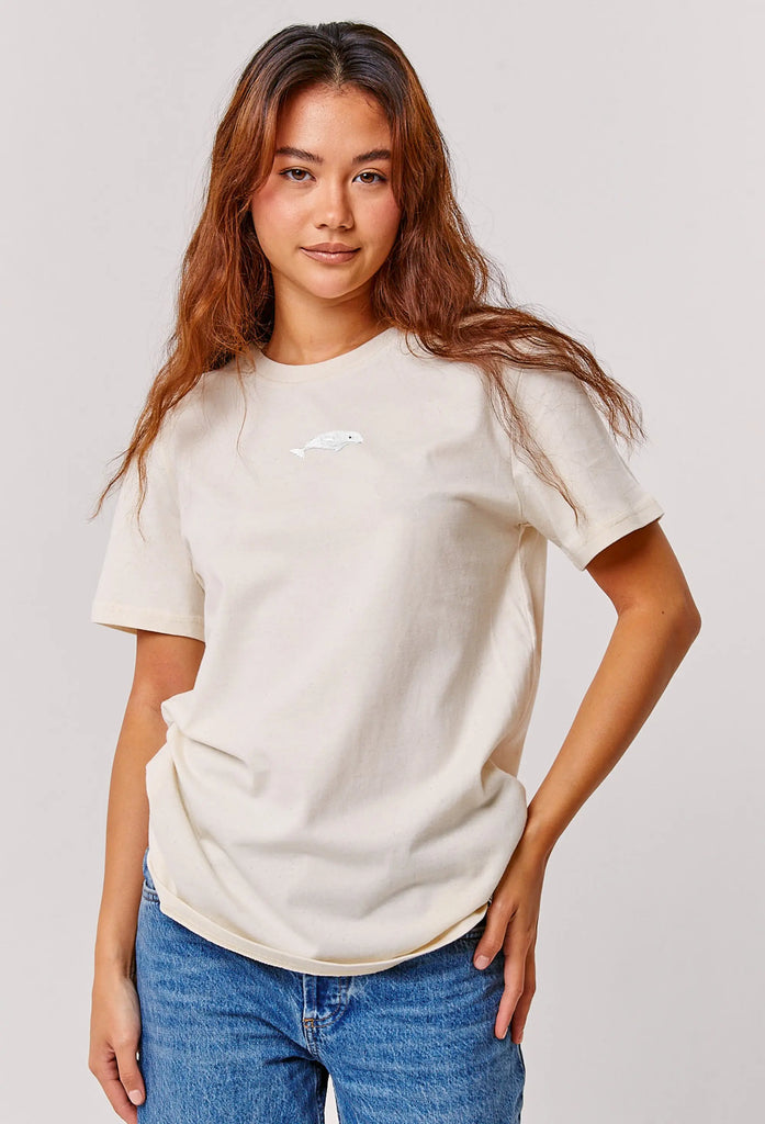 beluga womens t-shirt Big Wild Thought