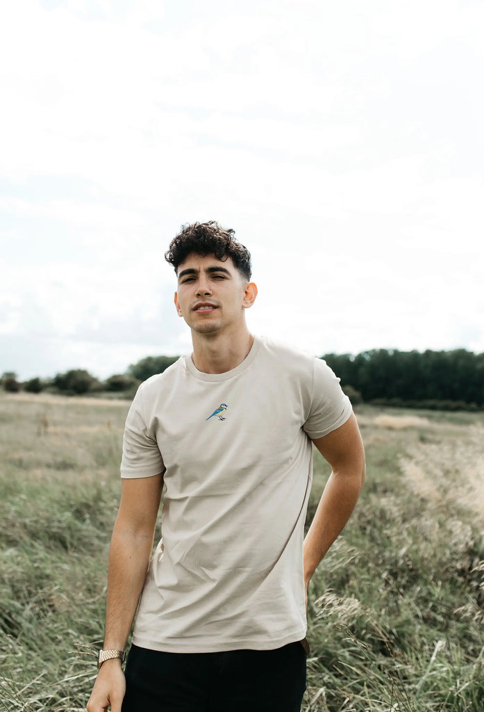 blue tit mens t-shirt Big Wild Thought