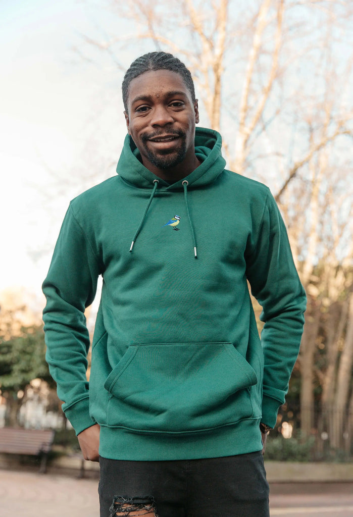 blue tit unisex hoodie Big Wild Thought