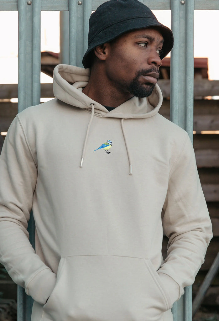 blue tit unisex hoodie Big Wild Thought