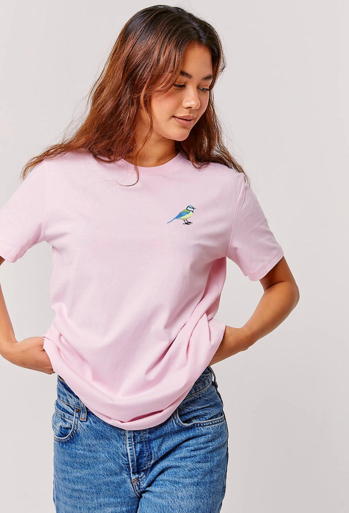 blue tit womens t-shirt Big Wild Thought
