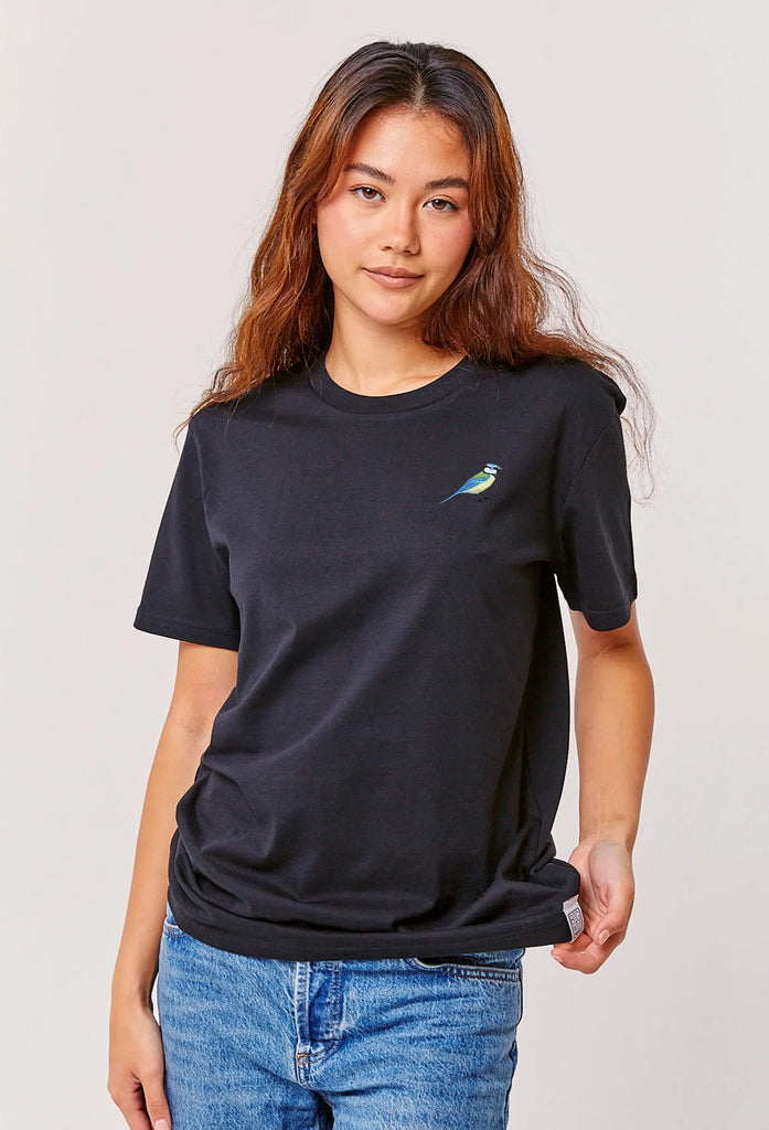 blue tit womens t-shirt Big Wild Thought