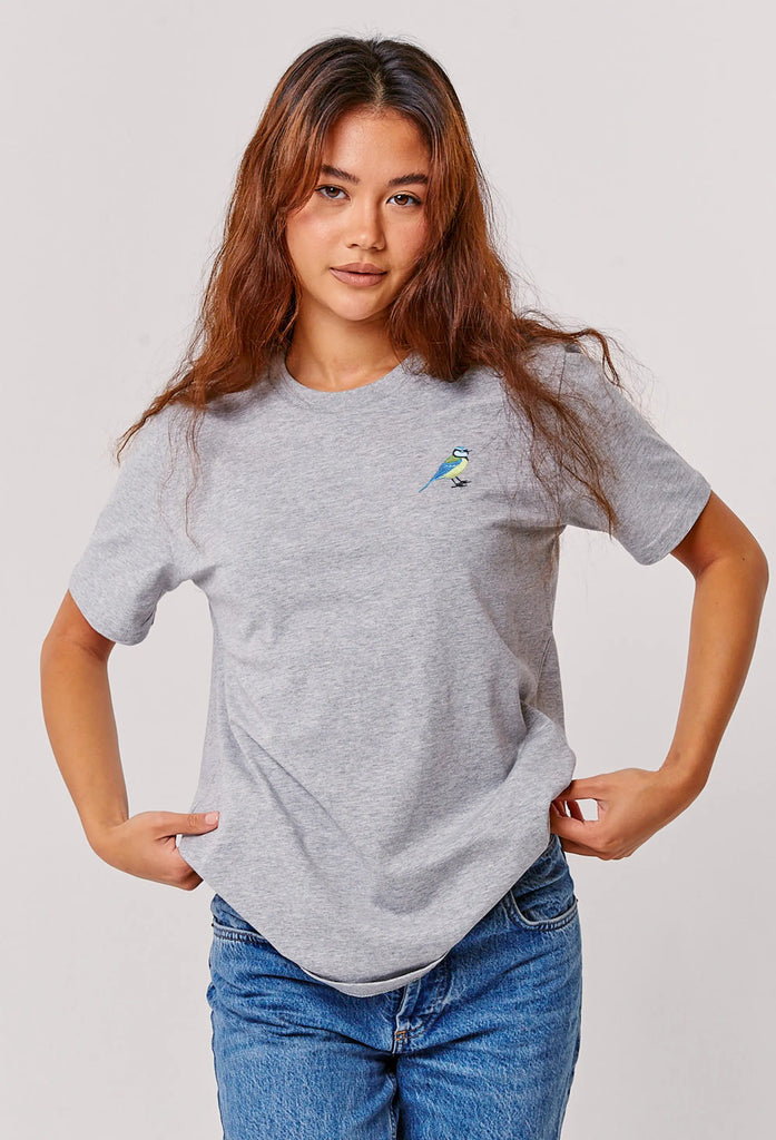 blue tit womens t-shirt Big Wild Thought