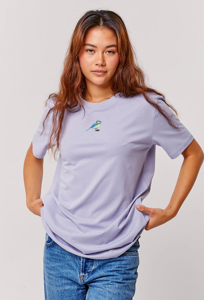 blue tit womens t-shirt Big Wild Thought