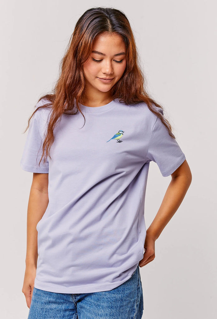 blue tit womens t-shirt Big Wild Thought