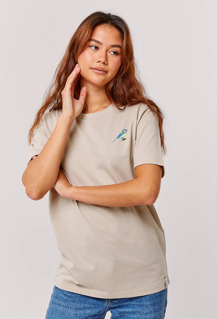 blue tit womens t-shirt Big Wild Thought
