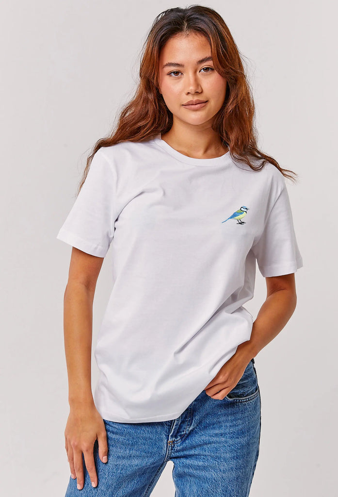 blue tit womens t-shirt Big Wild Thought