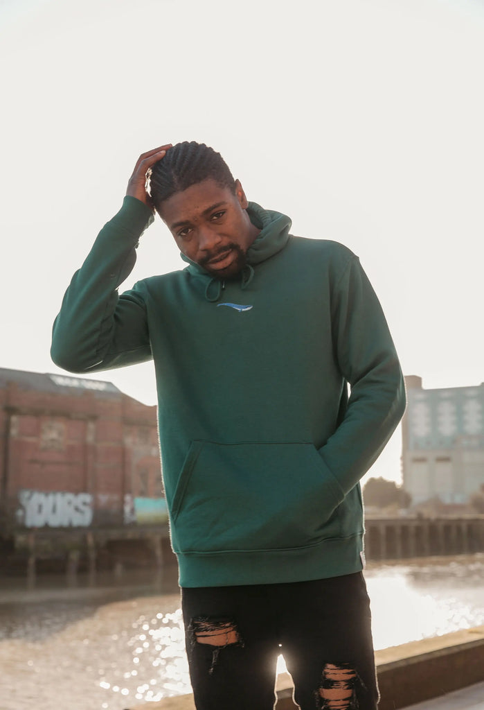 blue whale hoodie Big Wild Thought