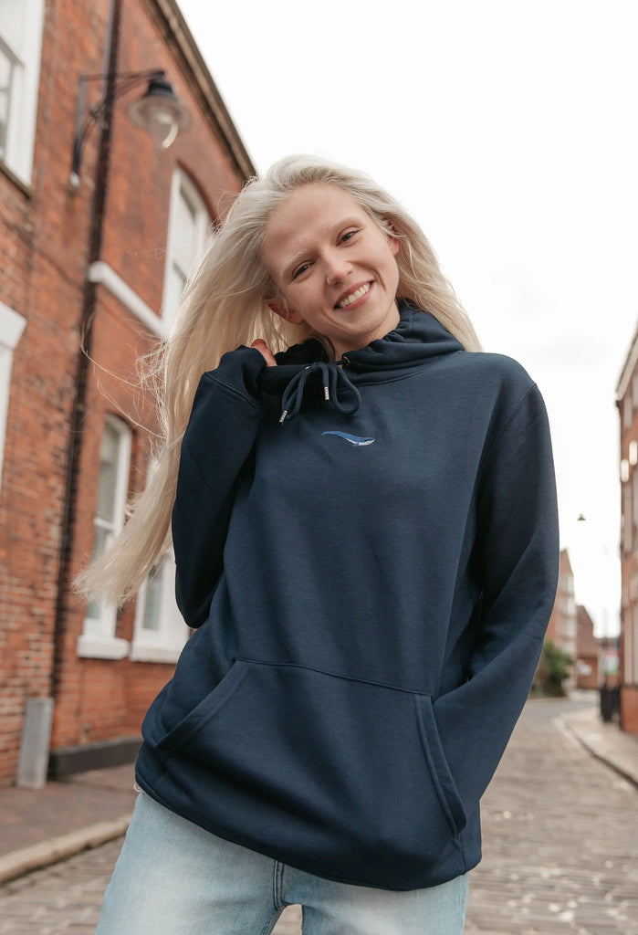 blue whale hoodie Big Wild Thought
