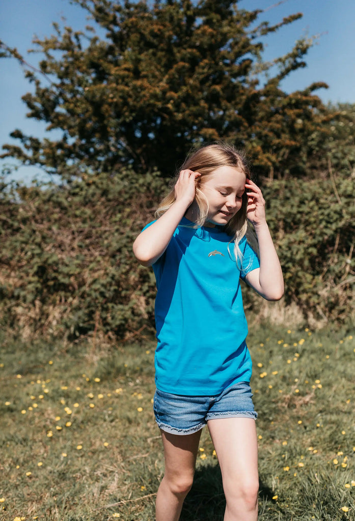 dolphin childrens t-shirt Big Wild Thought