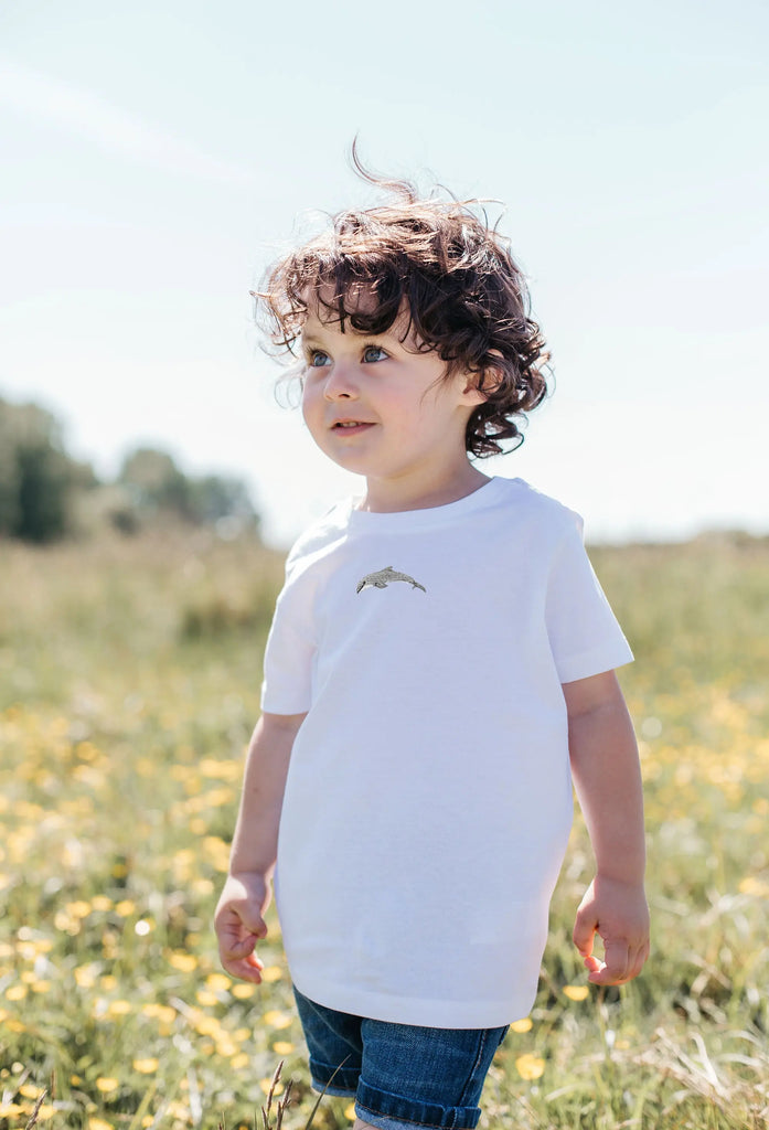 dolphin childrens t-shirt Big Wild Thought