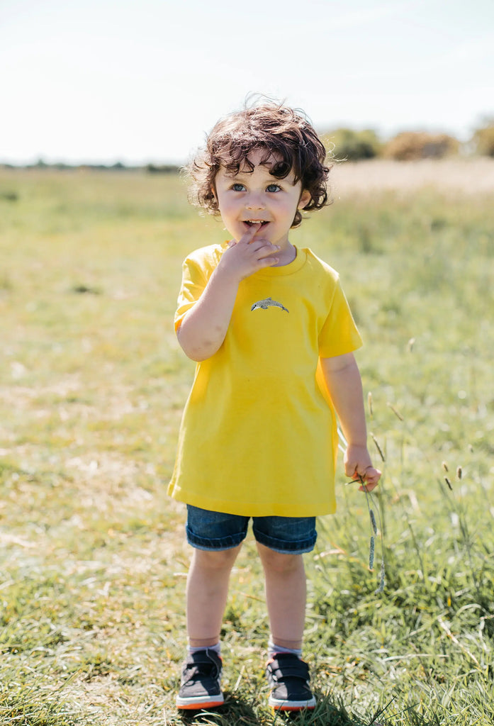 dolphin childrens t-shirt Big Wild Thought