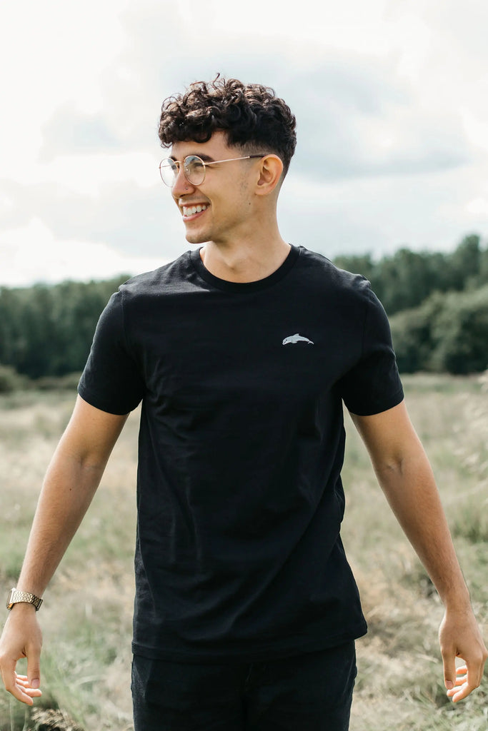 dolphin mens t-shirt Big Wild Thought
