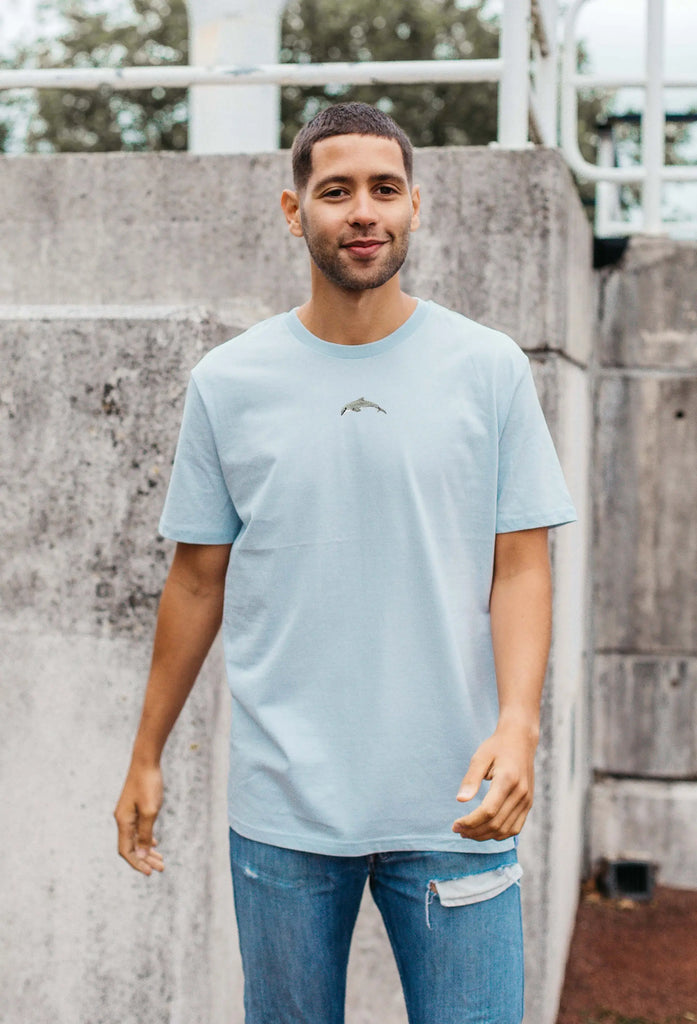 dolphin mens t-shirt Big Wild Thought