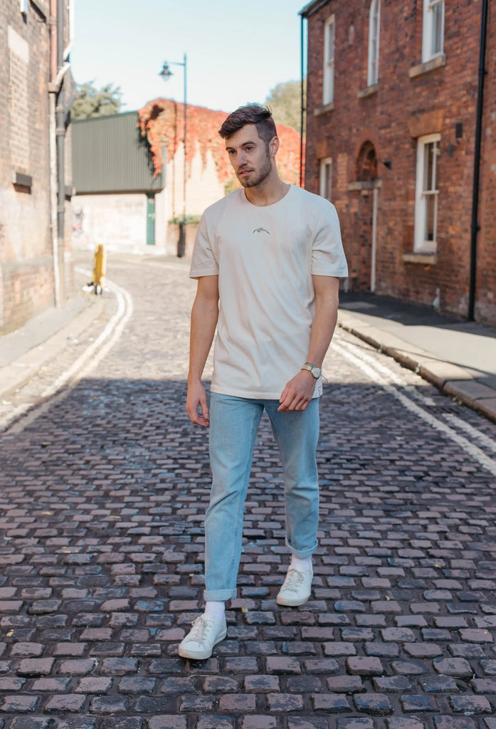 dolphin mens t-shirt Big Wild Thought