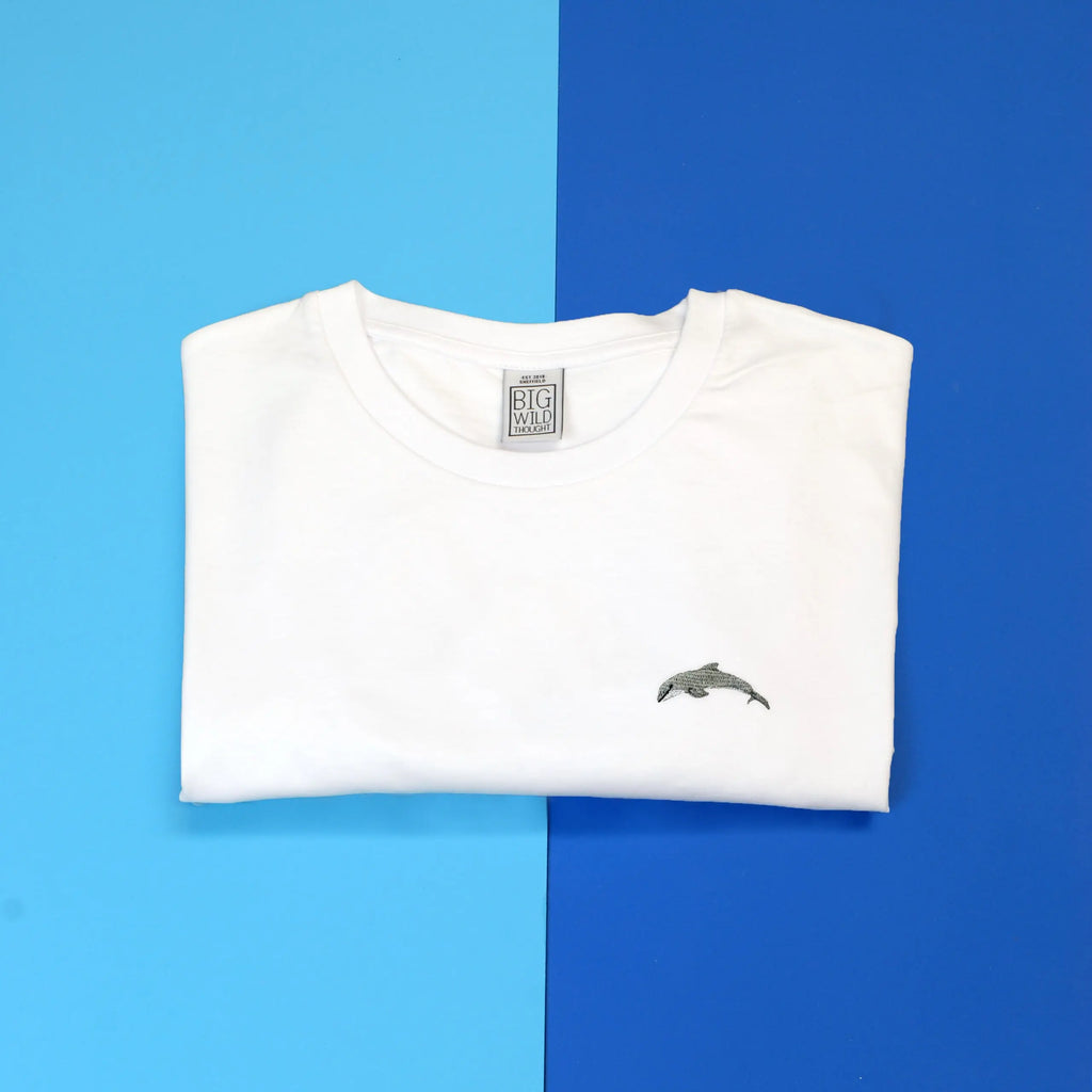 dolphin mens t-shirt Big Wild Thought