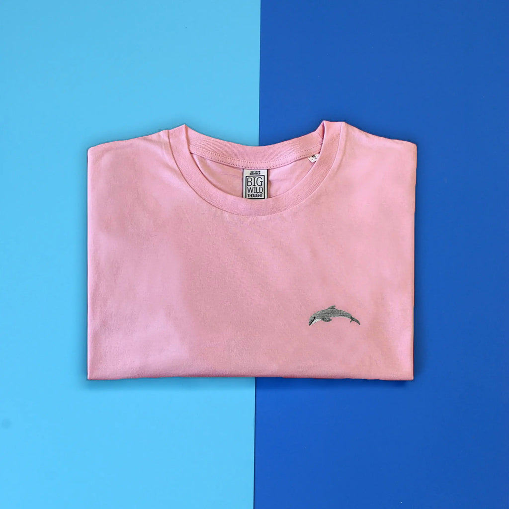 dolphin mens t-shirt Big Wild Thought
