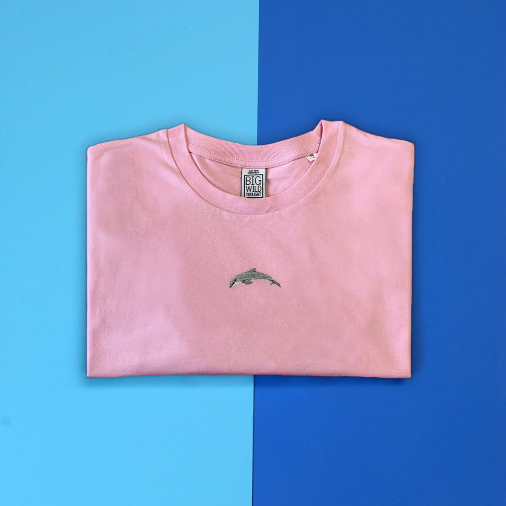 dolphin mens t-shirt Big Wild Thought