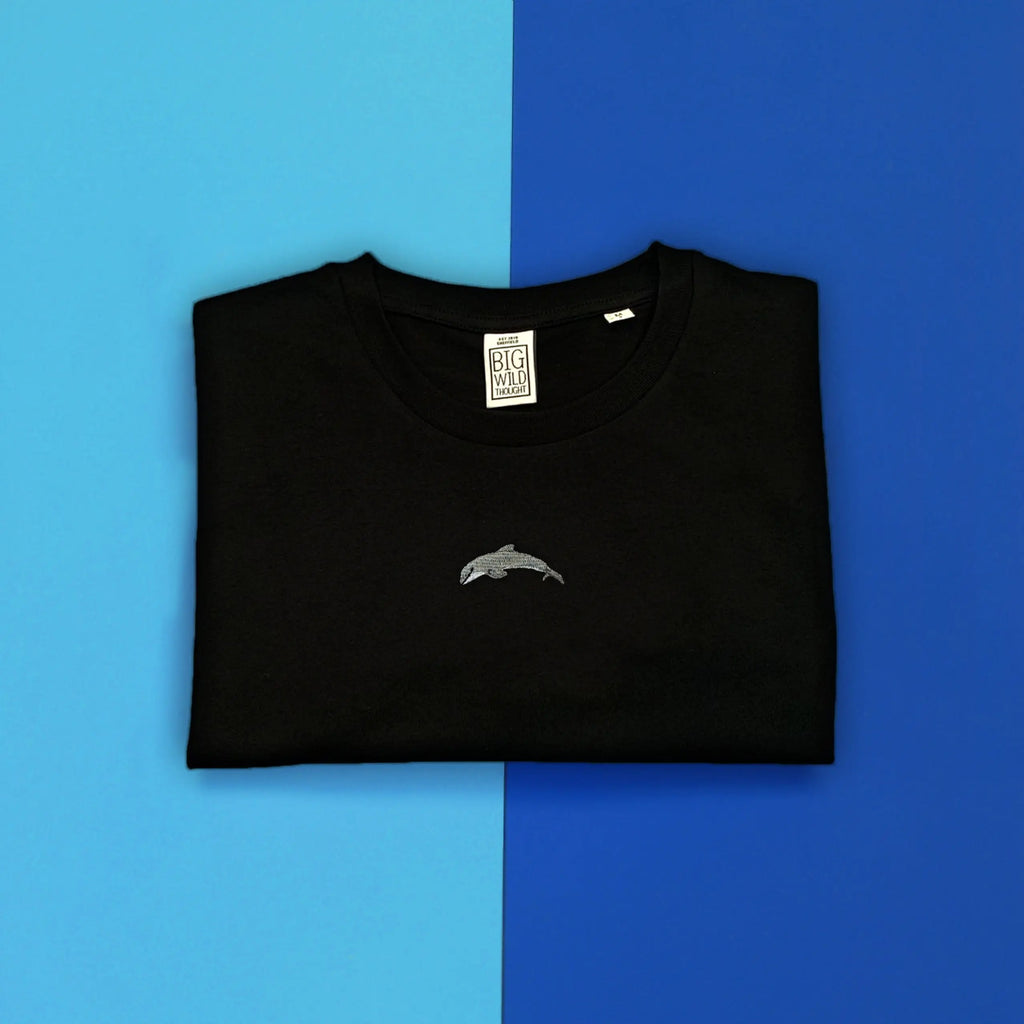 dolphin mens t-shirt Big Wild Thought
