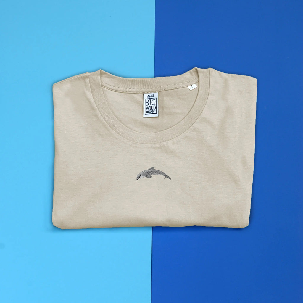 dolphin mens t-shirt Big Wild Thought