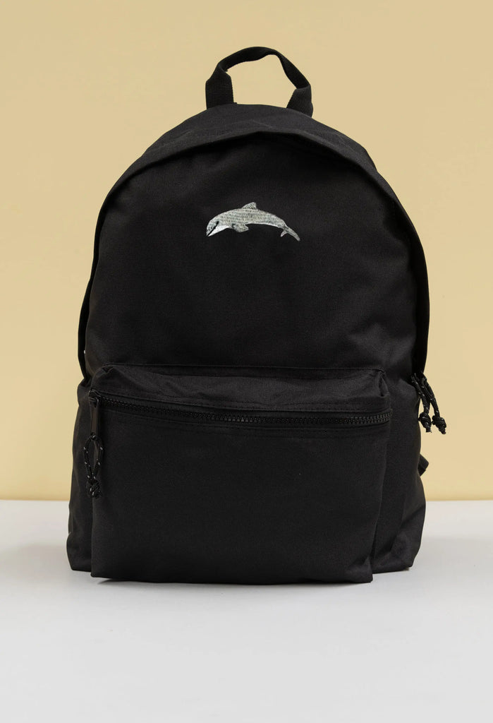 dolphin recycled backpack Big Wild Thought