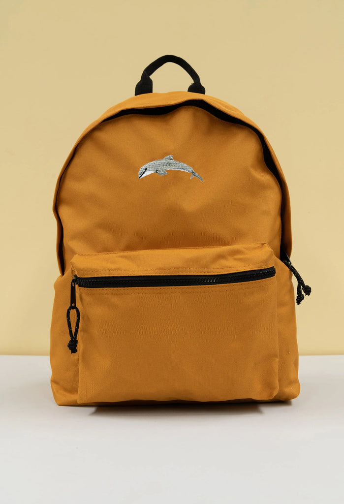 dolphin recycled backpack Big Wild Thought
